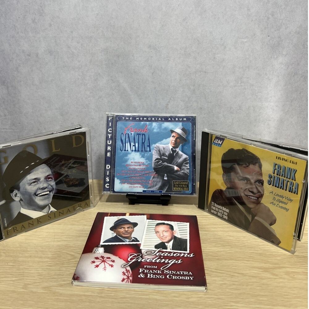 Lot of 4 Frank Sinatra Vintage 1989+ CD's Mint Condition